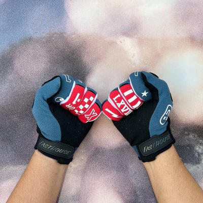 FASTHOUSE SPEED STYLE THE BIRD GLOVE TEAL