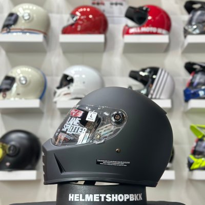 หมวกกันน็อคเต็มใบ BILTWELL LANE SPLITTER FLAT BLACK