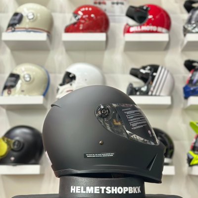 หมวกกันน็อคเต็มใบ BILTWELL LANE SPLITTER FLAT BLACK