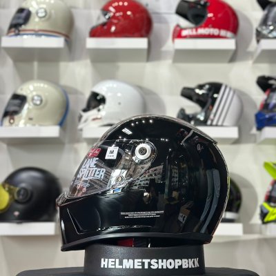 หมวกกันน็อคเต็มใบ BILTWELL LANE SPLITTER GLOSS BLACK