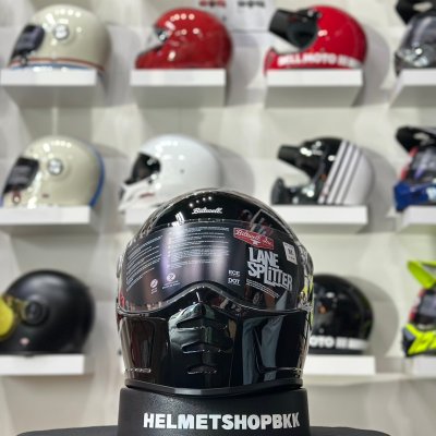 หมวกกันน็อคเต็มใบ BILTWELL LANE SPLITTER GLOSS BLACK