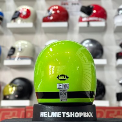 หมวกกันน็อคเต็มใบ BELL MOTO-3 CLASSIC GLOSS GREEN LIMITED EDITION