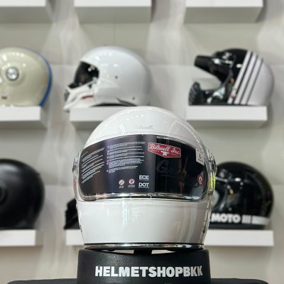 หมวกกันน็อคเต็มใบ BILTWELL GRINGO S GLOSS WHITE