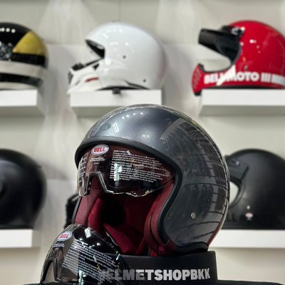 หมวกกันน็อคเปิดหน้า BELL TX501 GLOSS STARSHIP GRAY
