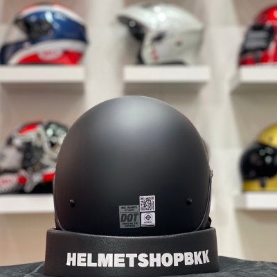 หมวกกันน็อคเปิดหน้า BELL PIT BOSS MATTE BLACK