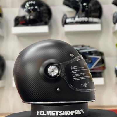 หมวกกันน็อคเต็มใบ BELL BULLITT CARBON MATTE BLACK