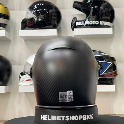 หมวกกันน็อคเต็มใบ BELL BULLITT CARBON MATTE BLACK