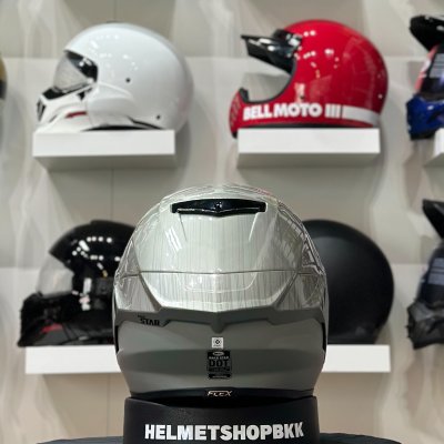 หมวกกันน็อคเต็มใบ BELL RACE STAR FLEX SUGE METAL/GREY