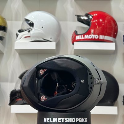 หมวกกันน็อคเต็มใบ BELL RACE STAR FLEX SUGE METAL/GREY