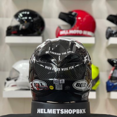 BELL MOTO-10 SPHERICAL FASTHOUSE PRIVATEER GLOSS BLACK/RED