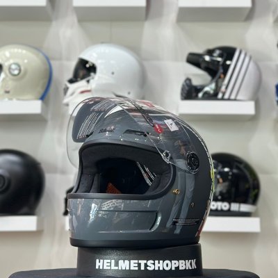 หมวกกันน็อคเต็มใบBILTWELL GRINGO SV GLOSS STORM GREY