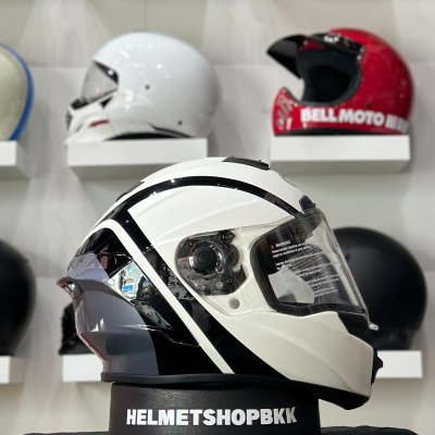 หมวกกันน็อค BELL STAR MIPS TANTRUM M/G WH/BK/TI