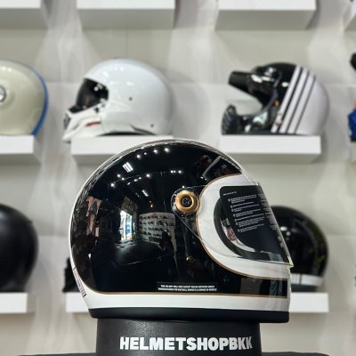 หมวกกันน็อคเต็มใบBILTWELL GRINGO S GLOSS WHITE BLACK TRACKER