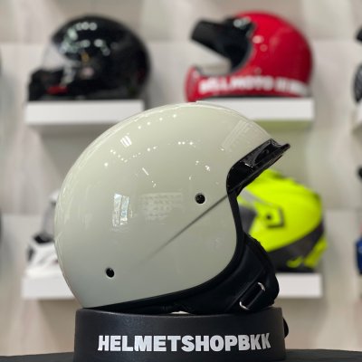 หมวกกันน็อคเปิดหน้า BELL SCOUT AIR GLOSS VINTAGE WHITE