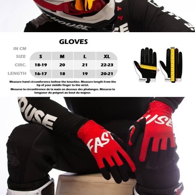 FASTHOUSE ELROD OG GLOVE BLACK