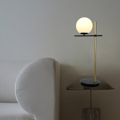 Table Lamp MODEL 08-SLT-2021-BK-GD (E27x1) Black/Gold