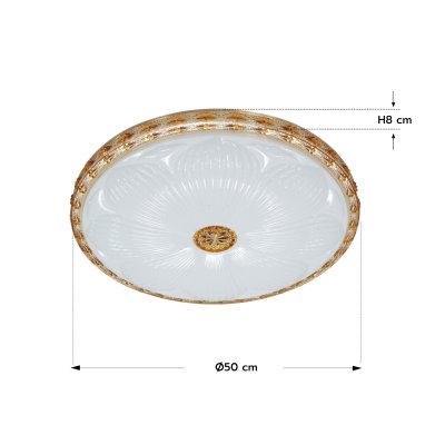 Ceiling Lamp MODEL 04-SL-8531-500 Amber