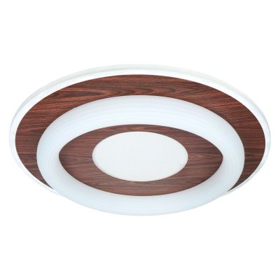 Ceiling Lamp Model 04-SL-8540-500 (LED 120W) White/Walnut Wood