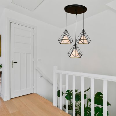 Hanging Lamp MODEL  05-ML-17250-BK(E27x3)  Black