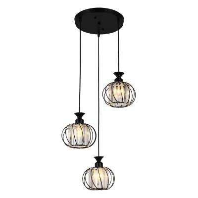 Hanging Lamp MODEL 05-SLC-3019  (1 head/ 3 heads) - Gold/ Black