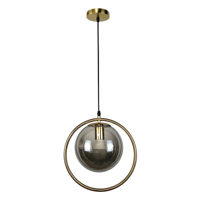 Hanging Lamp MODEL 05-SL-2017-1 (E27x1) Gold/ Gray