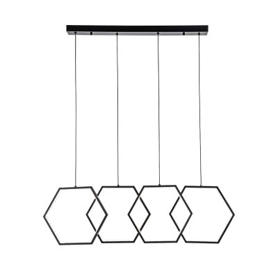 Pendant Lamp MODEL 05-SL-23013-4-BK (LED 78W) Black