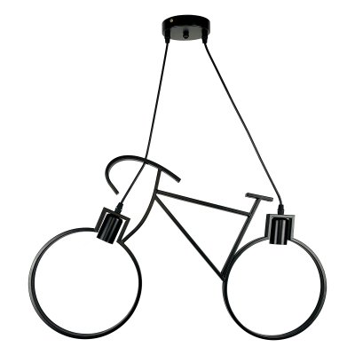 Hanging Lamp MODEL 05-SL-3021-2L-BK Color Matte black