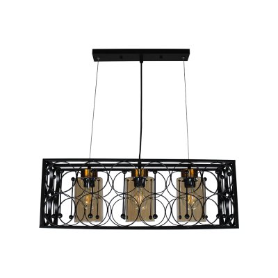 Pendant Lamp MODEL 05-SL-6104-3 (E27x3 Black