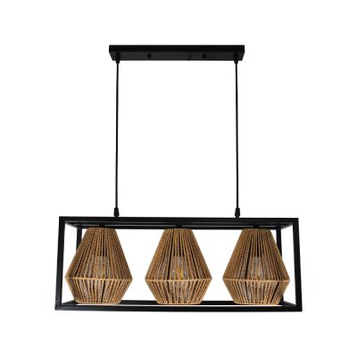 Pendant Lamp MODEL 05-SL-6108-3 (E27x3) Black