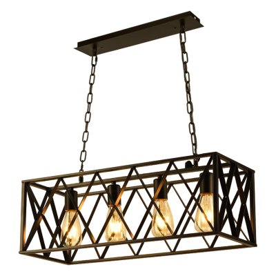 Hanging Lamp MODEL 06-ML-12400 (E27x4)  Black