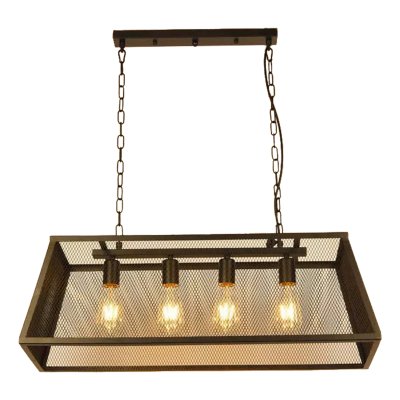 Hanging Lamp MODEL 06-ML-12417 (E27x4)  Black