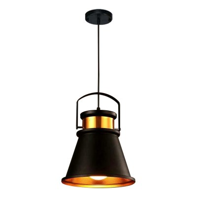 Hanging Lamp MODEL  06-ML-17060-BK+GD (E27x1)  Matte Black/ Gold
