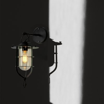 Outdoor Wall Lamp MODEL 06-ML-17140-BK (E27x1) Black