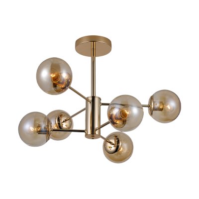 Hanging Lamp MODEL 06-PL-74363-6 (E27x6) Gold