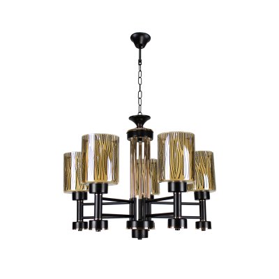 Pendant Lamp MODEL 06-SL-1205-5 (E27x5) Black