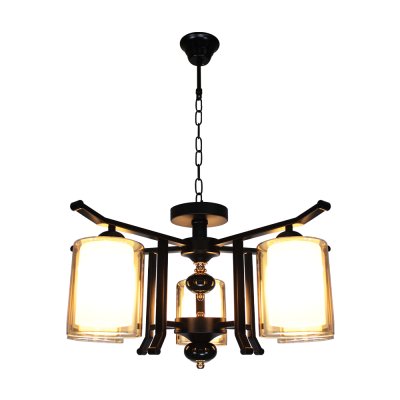 Pendant Lamp MODEL 06-SL-1206-5 (E27x5) Black