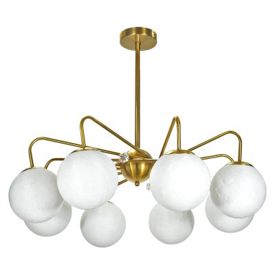 Pendant Lamp MODEL 06-SL-1212-8 (E27x8) French Gold/White