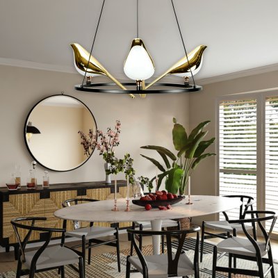 โคมไฟห้อย รุ่น 06-SL-12511 สีทอง