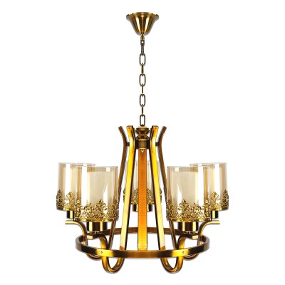 Pendant Lamp MODEL 06-SL-1301-5-GAB (E27x5) Gold Antique Brass