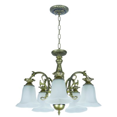 Pendant Lamp MODEL 06-SL-3010-5 (E27x5) Antique brass
