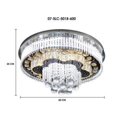 โคมไฟเพดาน รุ่น 07-SLC-5018-600 (LED 82W)