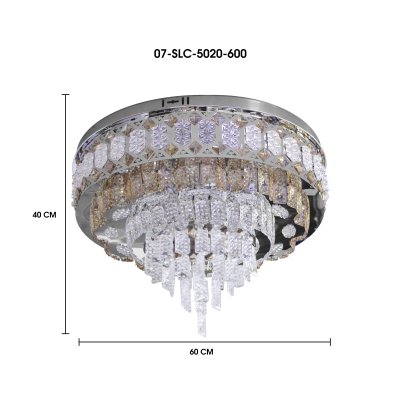 โคมไฟเพดาน รุ่น 07-SLC-5020-600 (LED 82W)