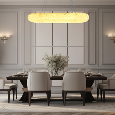 โคมไฟห้อย รุ่น 07-SL-1703-FGD-800 (LED 70W) สีทองเงา