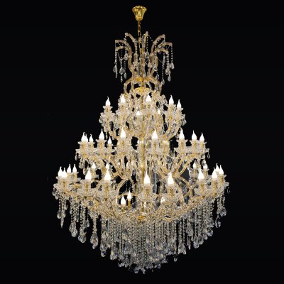 โคมไฟคริสตัล รุ่น 07-SL-1819/20+15+10+5 (E14x50) สีทอง