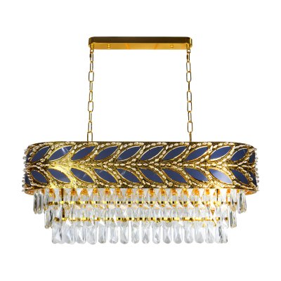 โคมไฟคริสตัล รุ่น 07-SL-8547-800 (E14x8) สีทอง