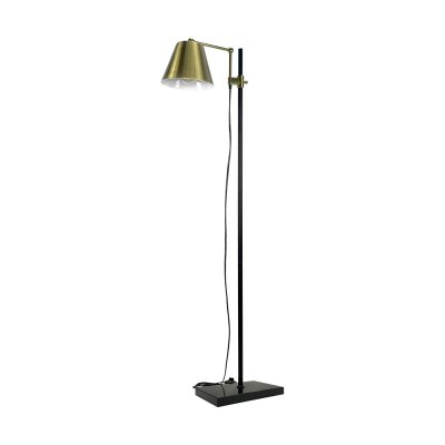 Floor Lamp MODEL 08-FL-1006  (E27x1) Black/Gold