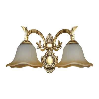 Wall Lamp MODEL 09-ML-2083-2W (E27x2) Antique brass