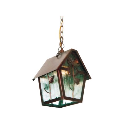 Outdoor Hanging Lamp MODEL 12-O-3038H (E27x1) Flash Brown