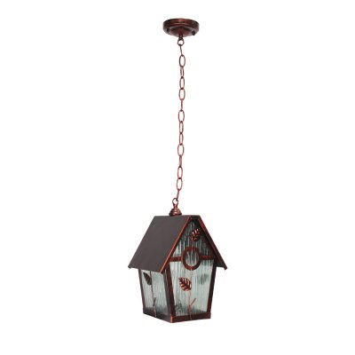 Outdoor Hanging Lamp MODEL 12-O-3038H (E27x1) Flash Brown