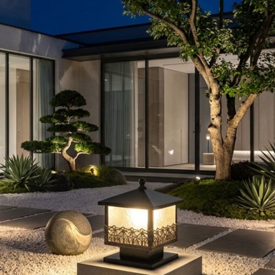 Outdoor Wall Lamp MODEL 12-O-3042/S/A200 (E27x1) Flash Brown
